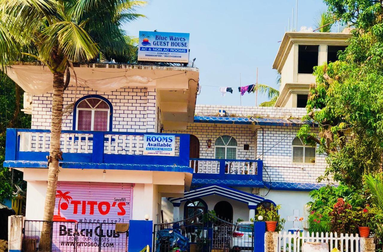 Blue Waves Guest House Calangute Eksteriør billede